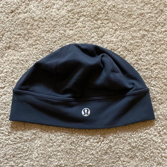 Lululemon Grey Beanie with Ponytail Hole